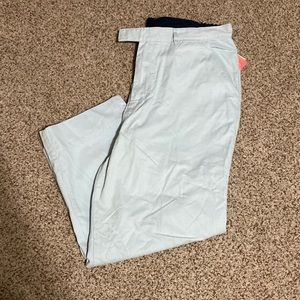 NWT white stag blue capris